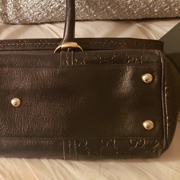 Gorgeous! Gucci Signoria Guccissima Tote - Picture 8 of 8